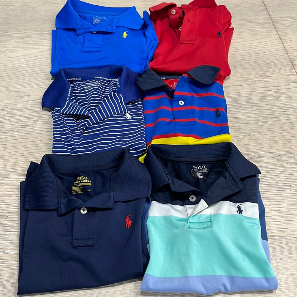 Boys Polo Performance Polos 3T Bundle